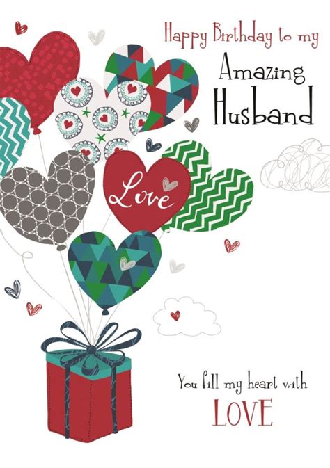 Husband Birthday Cards Birthday Cards For Husband Uk A