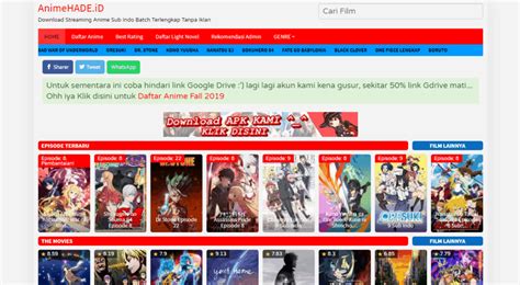 20 Situs Nonton Anime Terlengkap Dan Terbaru 2023