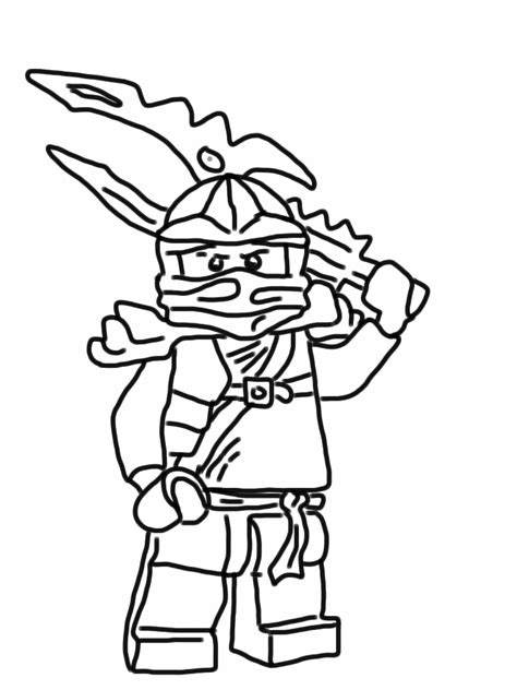 70 Dessins De Coloriage Ninjago à Imprimer Sur Page 6