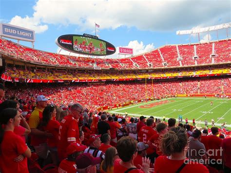 Inside Arrowhead Stadium South Side Photograph By Luke Facinelli