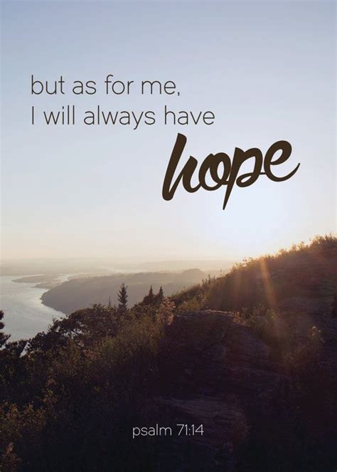 But As For Me I Will Always Have Hope 5x7 Printable With Images