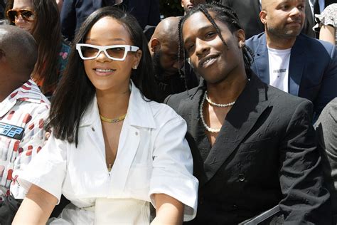 Asap Rocky And Rihanna Dating After Dinner Out Rihanna And Asap Rocky