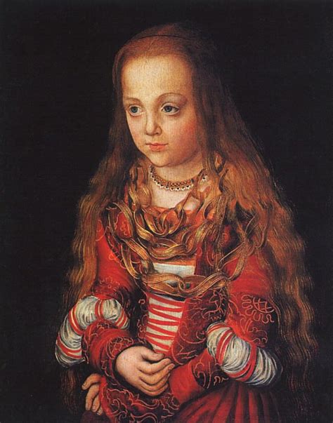 A Princess Of Saxony 1517 Painting Lucas Cranach The Elder Oil Paintings