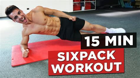 15 Min Sixpack Workout No Equipment Bodyweight Workout Youtube
