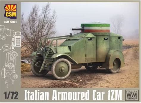 Copper State Models Italian Armoured Car 1zm 172 Traudls Modellbau