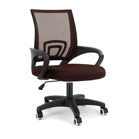Officechairs.net.in is the best choice for executive. Buy Porus Brown Mesh Revolving Office Chair Online in ...
