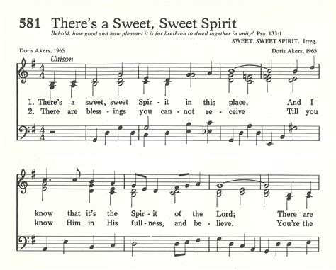 Sweet Sweet Spirit — Hymnology Archive