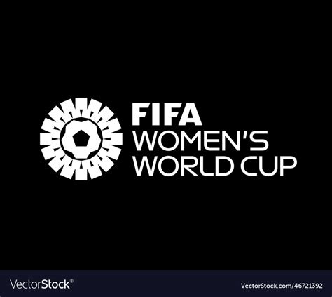 Fifa Womens World Cup 2023 Official Logo White Vector Image