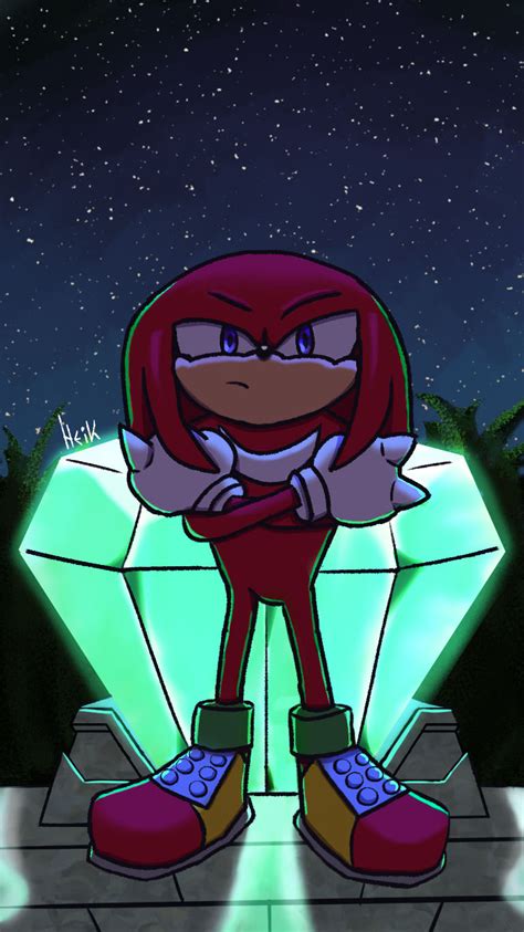 Knuckles The Echidna By Me 2023 R Fantasyart
