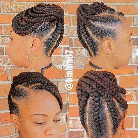 Looking for black hairstyles for relaxed hair? 31 Braid Hairstyles for Black Women NHP