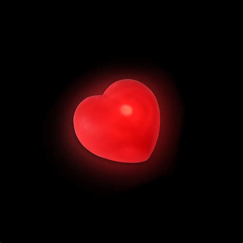 Led Blinking Red Heart 4 Different Modes