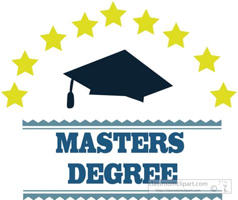 Graduation Clipart Masters Degree Logo 2 Classroom Clipart