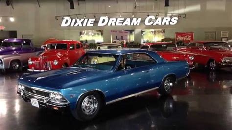 Dixie Dream Cars 1966 Chevelle Ss396 4 Speed Matching Numbers
