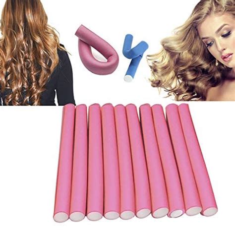 Check spelling or type a new query. 10pcs Hair Foam Curler Roller Set Twist Curls Flex ...