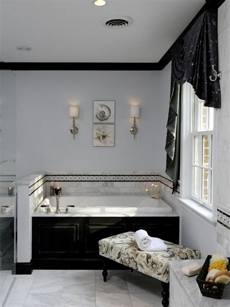71 Cool Black And White Bathroom Design Ideas - DigsDigs