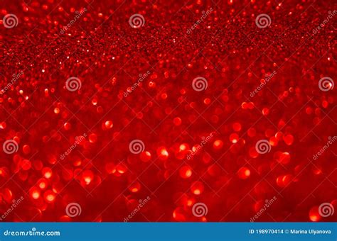 Decompressed Abstract Red Glitter Background Stock Photo Image Of