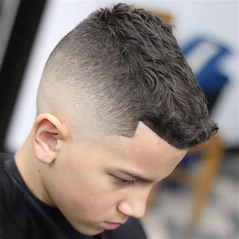 Presenting selection of original ideas for haircuts designs for kids. 33 Best Boys Fade Haircuts (2021 Guide)