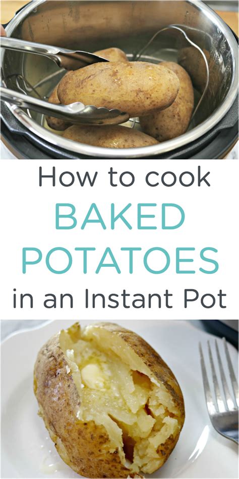 And with everything happening in one place — your instant pot — clean up is a breeze! How to Cook Easy Instant Pot Baked Potatoes