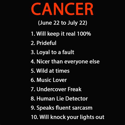 Cancer Zodiac Facts Cancer Quotes Zodiac Cancer Quotes