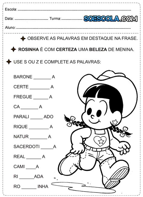 Baixe Atividades De Português 4° Ano Ensino Fundamental — SÓ Escola