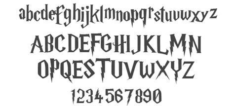FREE: Download Harry Potter Font! | Harry potter font, Harry potter font free, Harry potter ...