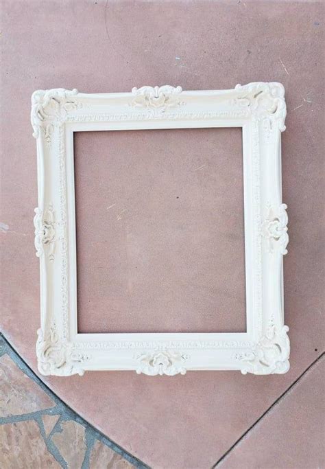16x20 Ivory Shabby Frame Decorative French Frame Home Decor Etsy