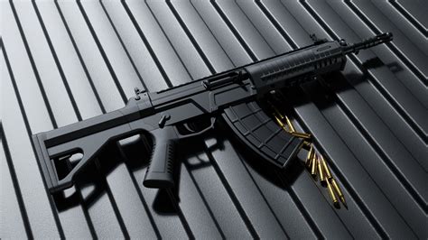 Artstation Pla‘s New Service Rifle Qbz 191