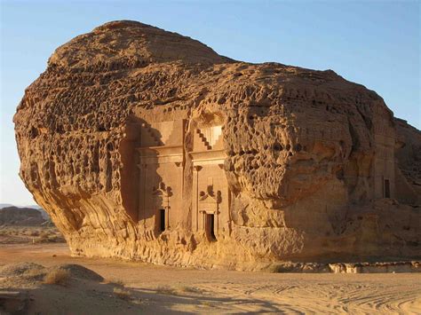Mada In Seleh Landscape Rock Saudi Arabia Archaeological Hd Wallpaper Peakpx