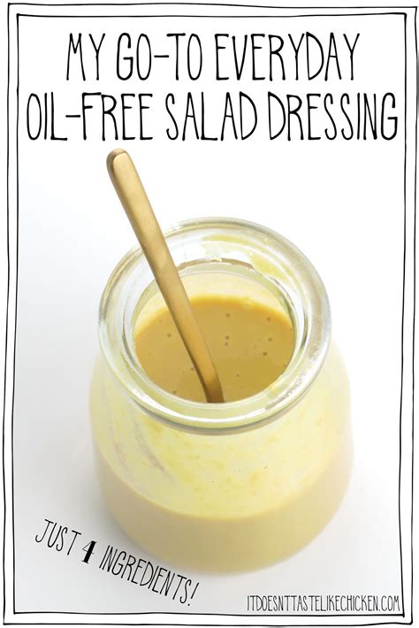 My Everyday Oil Free Salad Dressing Recipe Cart