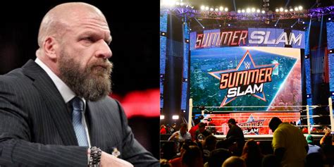 Wwe Triple H Confirms Match For Megastar At Summerslam 2023