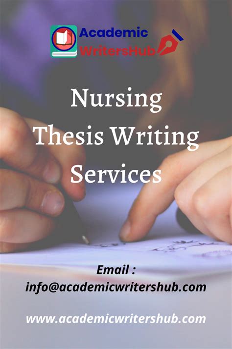 Nursing Thesis Writing Services Thesis Writing Writing Services