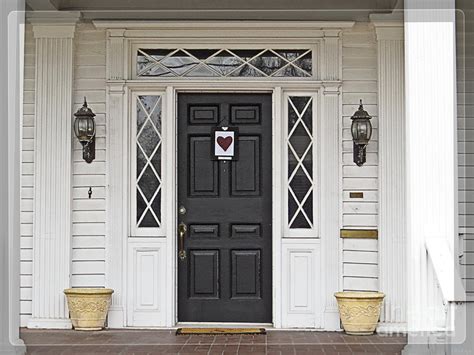 Maybe you would like to learn more about one of these? White House Black Door Red Heart Photograph by Ella Kaye ...