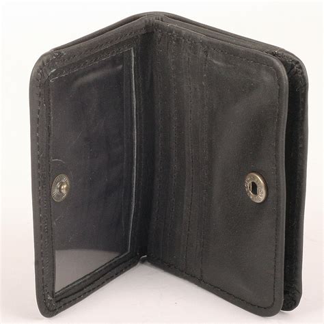 Mens Leather Bifold Wallet With Coin Pockets Paul Smith