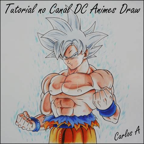 Drawing Of The Goku Ultra Instinct By Dcanimesdraw On Deviantart
