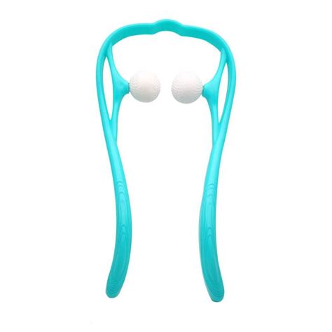 Neck Massage Tool Pressure Relieve Hand Roller Massage Neck Shoulder Dual Trigger Point Self