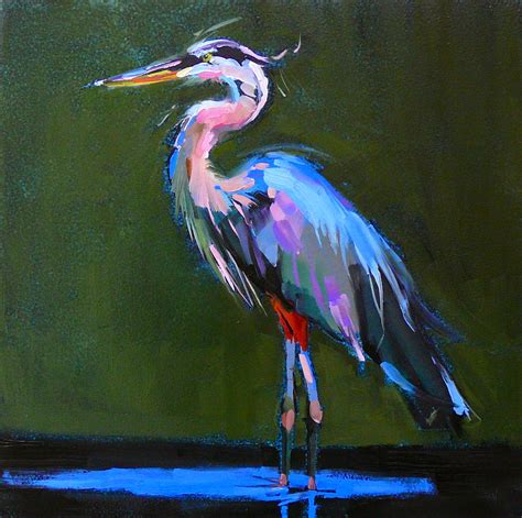 Susan Nally A Painters Journal Blue Heron
