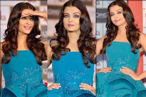 Aishwarya Rai Flaunts Her Curves In Stunning Teal Gown At A Beauty