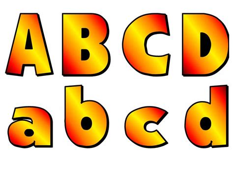 Bubble Letters Alphabet Clipart Best