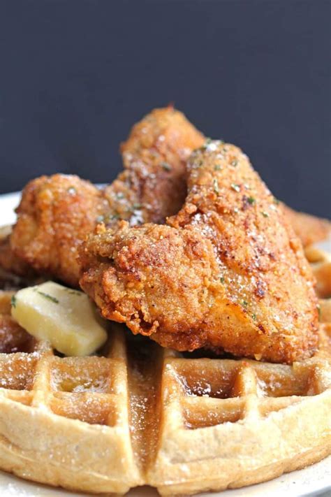 Chicken And Waffles Recipe Chicken Waffles Grandbaby Cakes