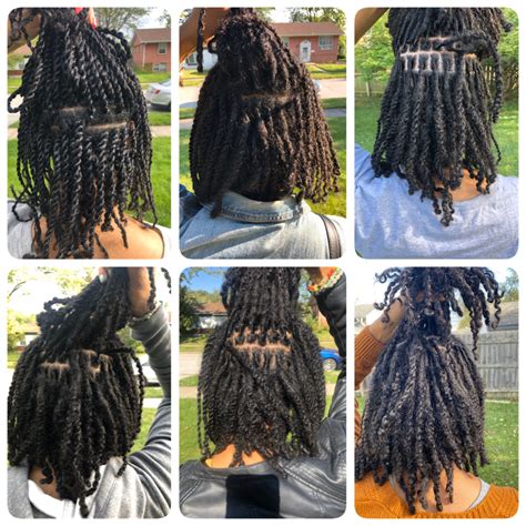 How To Start Locs With Two Strand Twists Happily Ever Natural