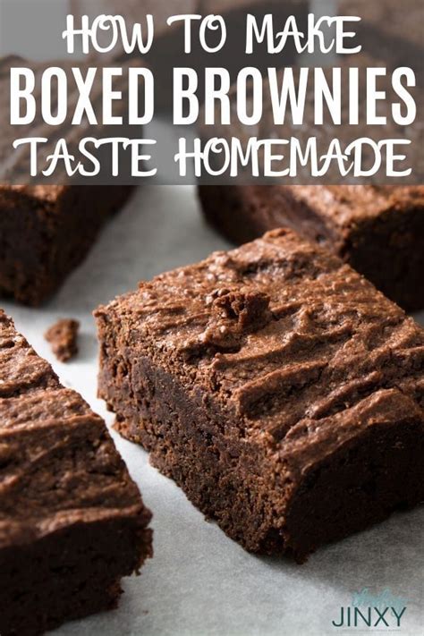 Boxed Brownies Taste Homemade Boxed Brownies Better Boxed Brownie