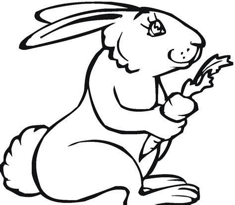 Free Printable Rabbit Coloring Pages For Kids
