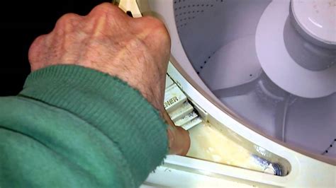 Kenmore Washer Removing Fabric Softener Dispenser For Cleaning Youtube