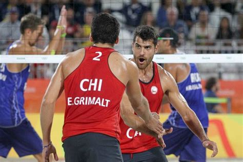 Chilean beach volleyball player marco grimalt was selected among the. Primos Grimalt ganan bronce en la primera fecha del ...