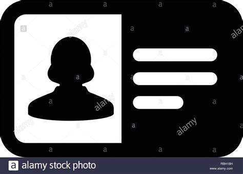 Data Icon Vector Female User Person Profile Avatar Symbol With Identity
