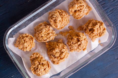 Peanut Butter No Bake Cookies Recipe