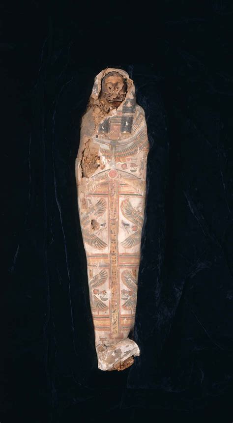 Mummy And Mummy Case Of Tasenetnethor Mfa For Educators Cartonnage Egyptian Hieroglyphics