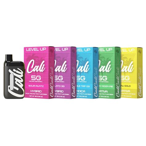 Cali Extrax Level Up Blend Disposable Vape Kit 5g 2899 Vapesourcing