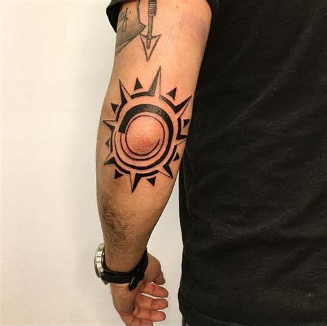 50 Traditional Elbow Tattoos For Men 2020 Tribal Designs