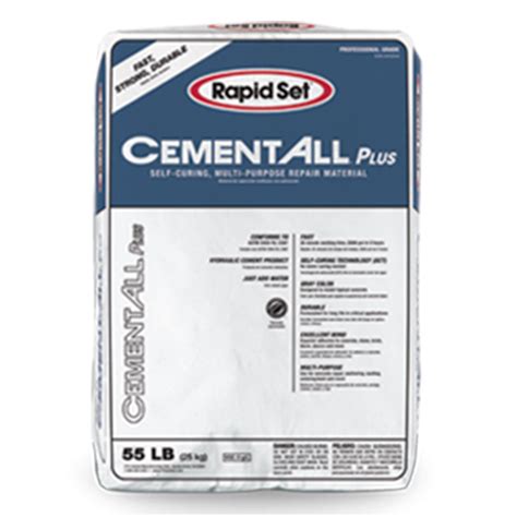 Cement All® Plus Mortero Multiusos Saco 55lbs Rapid Set